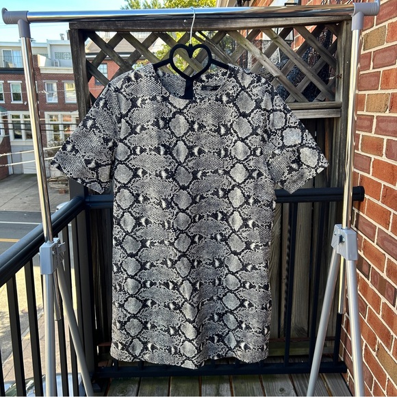 Zara Snake Sheath Dress L - Picture 1 of 5